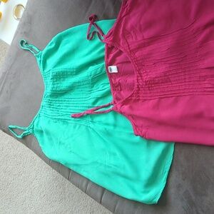 Old Navy Spaghetti Strap Blouse Bundle, L